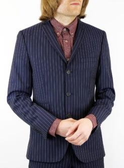 Tailored By Pinstripe Suit Jacket -KDX Clothing Store madcap pinstripe suit21 85768.1664291274