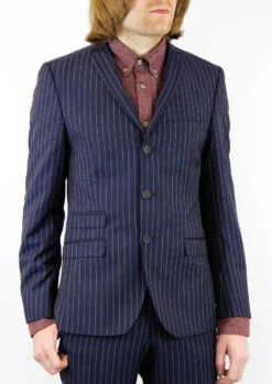 Tailored By Pinstripe Suit Jacket -KDX Clothing Store madcap pinstripe suit31 70945.1664291269