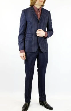 Tailored By Pinstripe Suit Jacket -KDX Clothing Store madcap pinstripe suit61 22875.1664291270