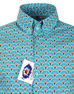 Peacock Mod Indie Peacock Fan Shirt -KDX Clothing Store madcap retro peacock shirt4 99807.1661272786