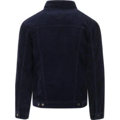 Woburn Jumbo Cord Western Jacket N -KDX Clothing Store madcapeng cord trucker navy back1 33147.1661264028 1