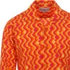 Surfari Retro Resort Collar Shirt -KDX Clothing Store madcapeng dotwave pattern shirt orange detail 41069.1661263152