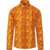 Trip Retro Floral 60s Mod Shirt -KDX Clothing Store madcapeng floral shirt yellow front 84246.1661263294