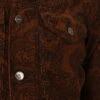 Woburn Paisley Cord Trucker Jacket -KDX Clothing Store madcapeng paisley cord trucker tan detail2 46288.1661264524