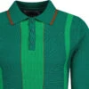 Nova Rib Knit Tonal Stripe Polo TP 2 Nova Rib Knit Tonal Stripe Polo TP -KDX Clothing Store madcapeng ribbed polo top evergreen detail 08924.1673453207