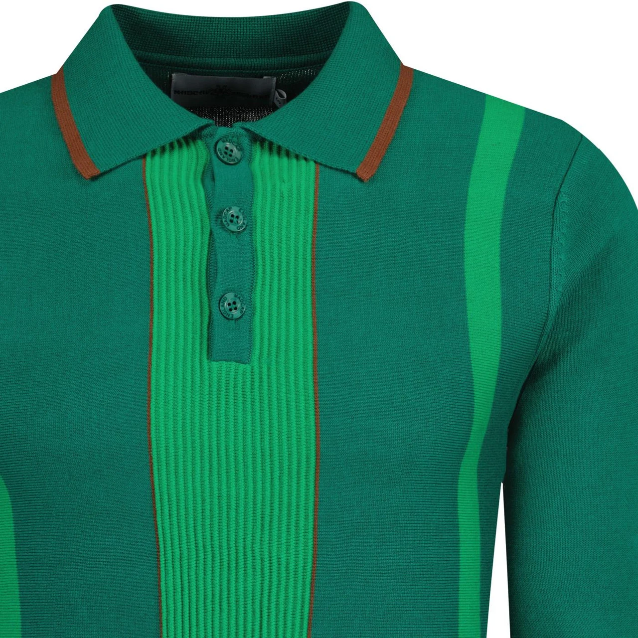 Nova Rib Knit Tonal Stripe Polo TP 3 Nova Rib Knit Tonal Stripe Polo TP