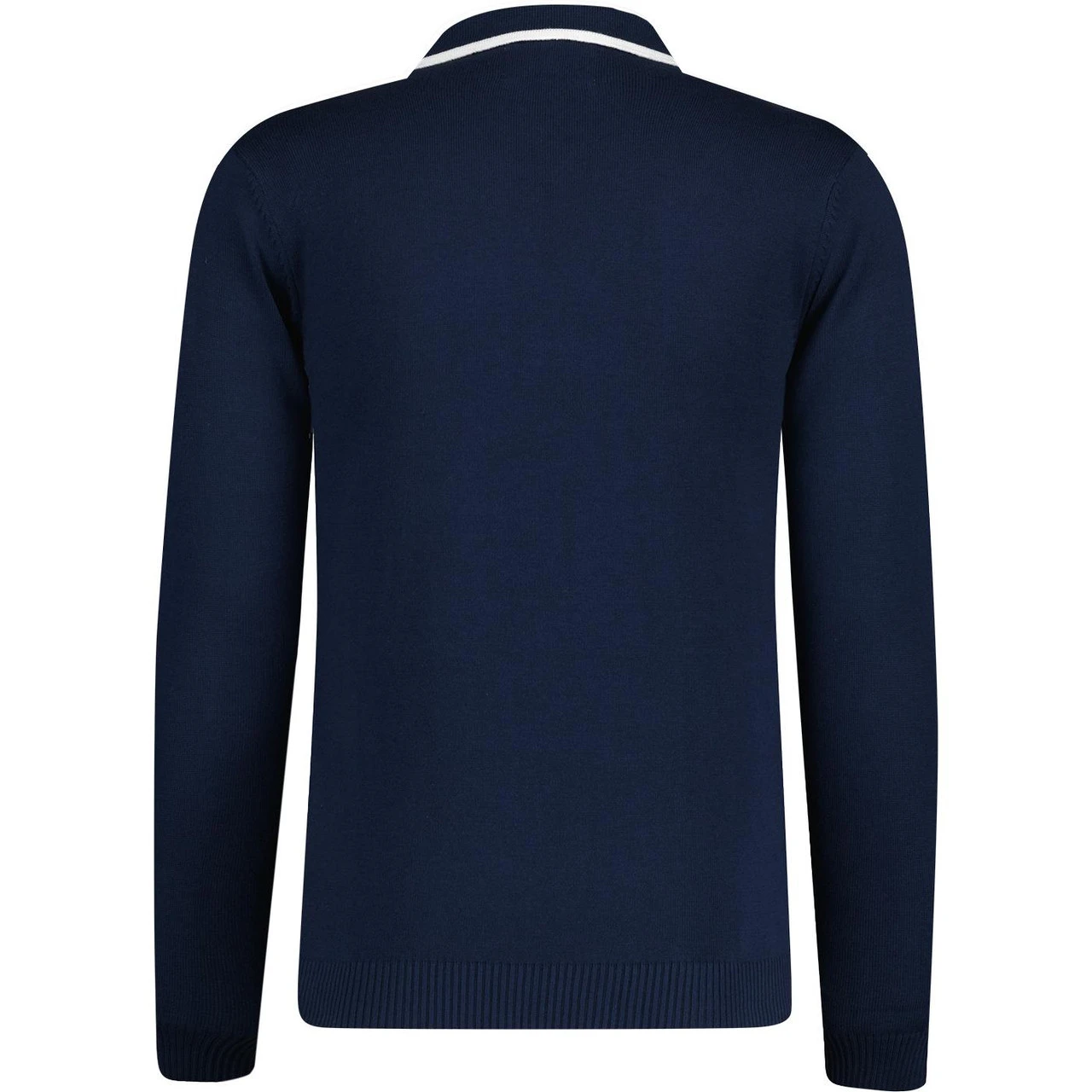 Zodiac Mod Raised Stripe Knit Polo 9 Zodiac Mod Raised Stripe Knit Polo - Image 7