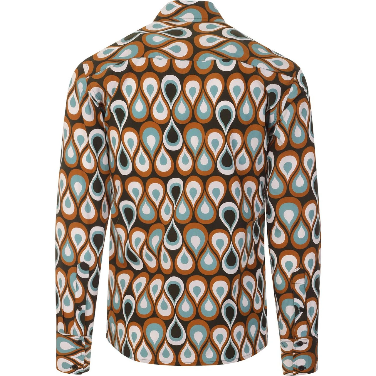 Trip Teardrops 60s Mod Op Art Shirt 3 Trip Teardrops 60s Mod Op Art Shirt - Image 2