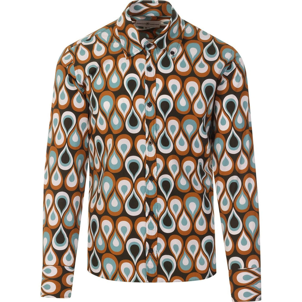 Trip Teardrops Mod Op Art Shirt NF 5 Trip Teardrops Mod Op Art Shirt NF - Image 3