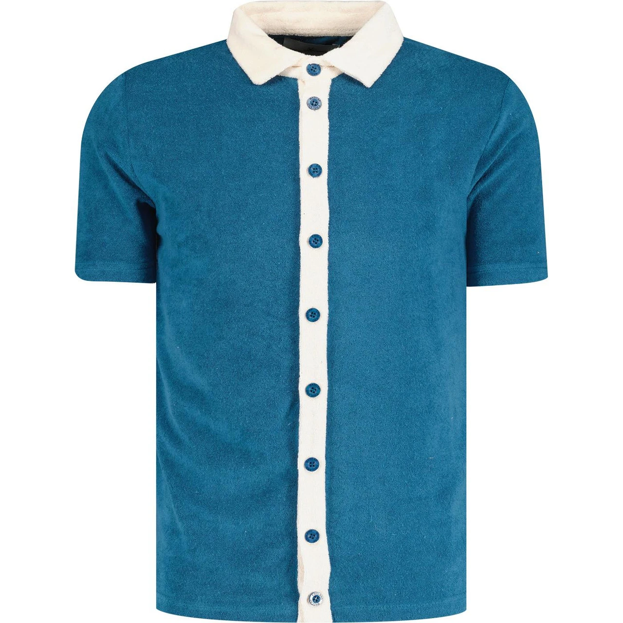 Salton Retro 50s Towelling Shirt HG 4 Salton Retro 50s Towelling Shirt HG - Image 2