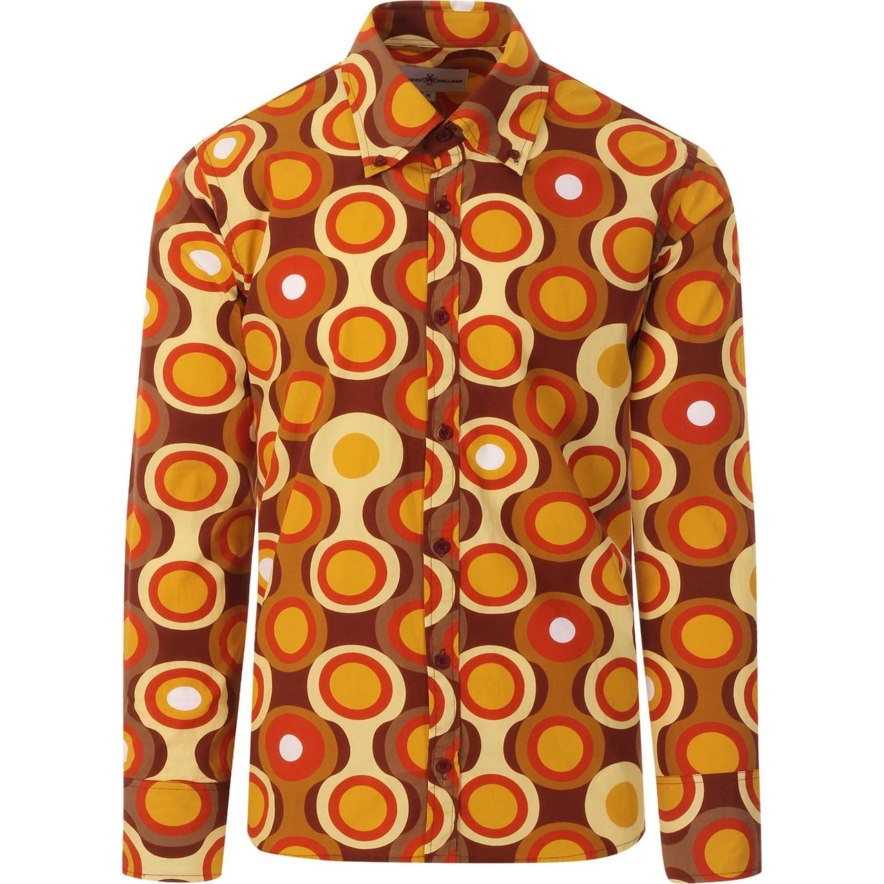 Trip Psych-Out Circle Mod Shirt B/R 7 Trip Psych-Out Circle Mod Shirt B/R - Image 5