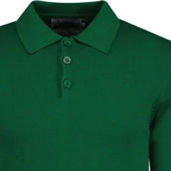 Brando 1960s Mod Knit Polo Top (GB) -KDX Clothing Store madcapengland brando ls polo green detail 46130.1671462730 6
