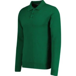 Brando 1960s Mod Knitted Polo GJ -KDX Clothing Store madcapengland brando ls polo green side 32565.1671462728 5