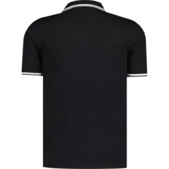 Empire Retro Popcorn Knit Polo (JR) -KDX Clothing Store madcapengland empire polo tshirt black back 05327.1687259703