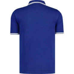 Empire Retro Popcorn Knit Polo (JR) -KDX Clothing Store madcapengland empire polo tshirt blue back 94970.1687256103