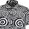Trip Oz Targets Retro 60s S/S Shirt 1 Trip Oz Targets Retro 60s S/S Shirt -KDX Clothing Store madcapengland oz target shirt bw detail 01383.1689761707