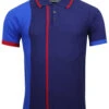 Artwood Mod Panel Stripe Polo (PB) -KDX Clothing Store mascap panel polo blue front 21059.1661268900