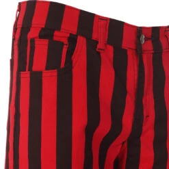 Holy Roller - Retro 60s Striped 70s Indie Flares B 20 Holy Roller - Retro 60s Striped 70s Indie Flares B -KDX Clothing Store medcap holy roller black red 031 98799.1664879879 1