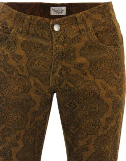 Paisley Rave Retro 70s Cord Flares 20 Paisley Rave Retro 70s Cord Flares -KDX Clothing Store paisley cord flares 4 42051.1679656836 2